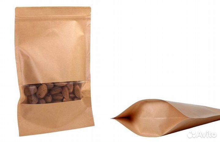 Крафт окно дой пак