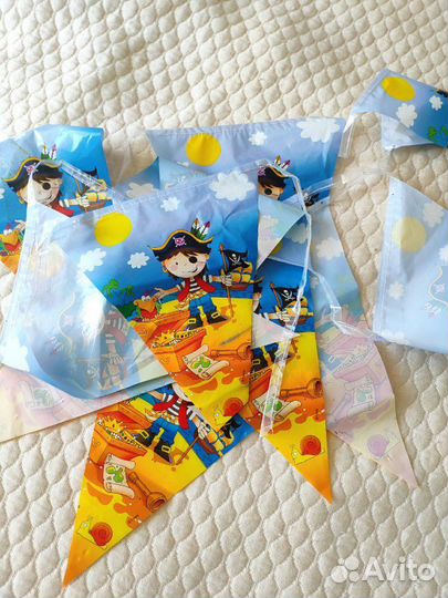 Набор для пиратского дня рождения,смотри все фото