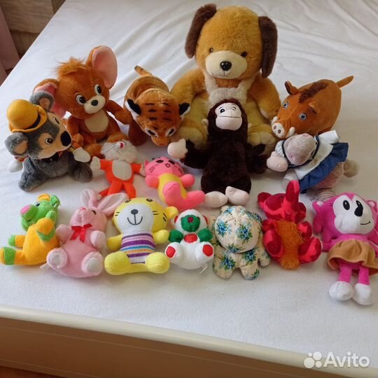 Мягкие игрушки пакетом