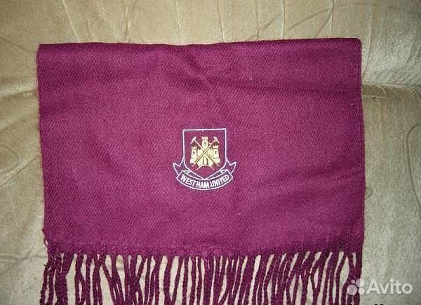 Футбольный шарф-кашне Вест Хэм как у Киры Найтли