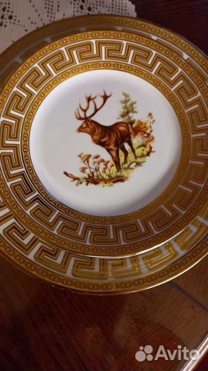 Версаче набор тарелок+блюдо