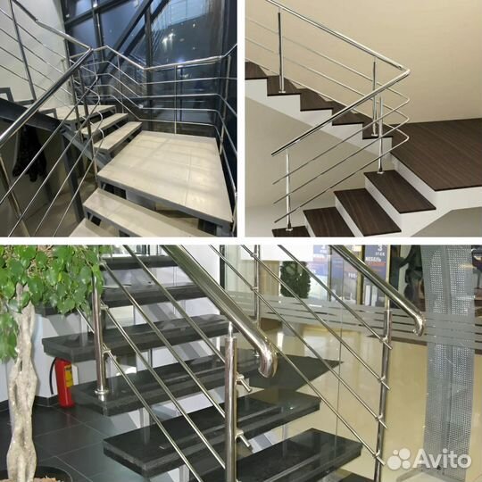 Перила для лестниц из нержавеющей стали