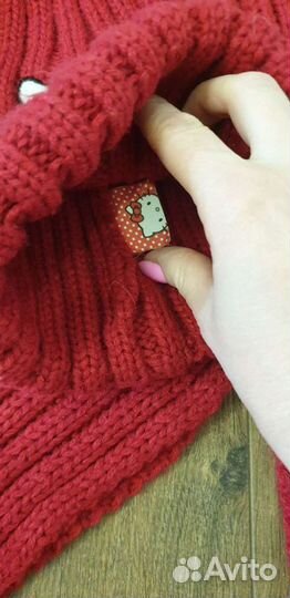 Комплект шапка и шарф