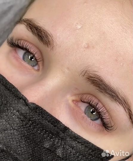 Наращивание ресниц модель