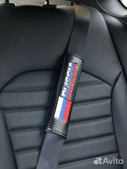 Накладки на ремень безопасности 4Х4 комп. 2 шт