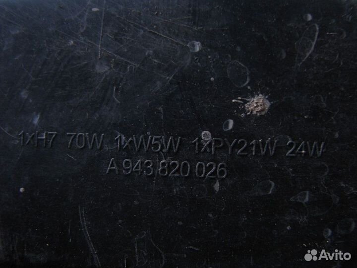 Mercedes Actros фара передняя левая правая 2002+