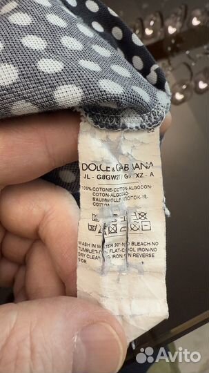 Поло dolche&gabbana оригинал L