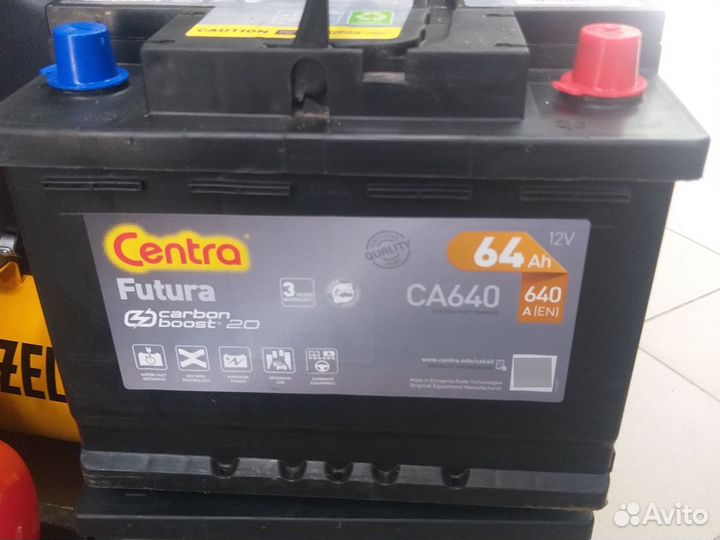 Аккумулятор автомобильный 64 ач