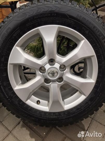Rav 4 зимние nokian hakkapeliitta 5 225/65 r17