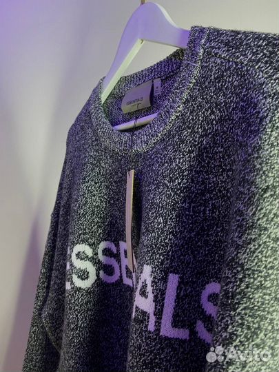 Вязанный свитер essentials два цвета в наличии