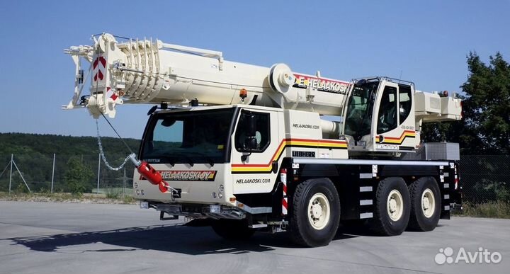 1/50 кран LTM Liebherr 1050 Helaakoski редкий WSI