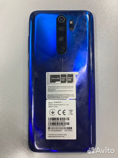 Xiaomi Redmi Note 8 Pro, 8/256 ГБ