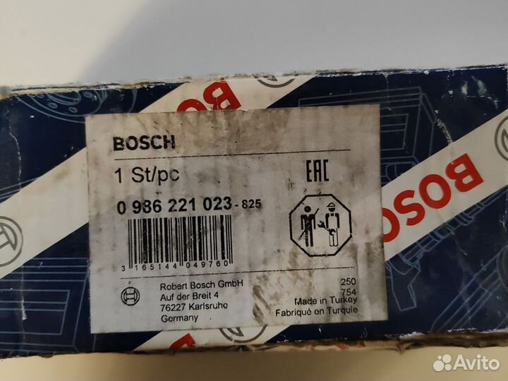 Катушка зажигания bosch 1St/pc