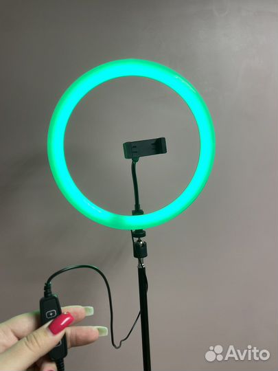 Кольцевая лампа 33 см