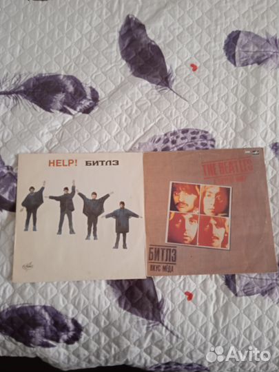Виниловые пластинки коллекция The Beatles