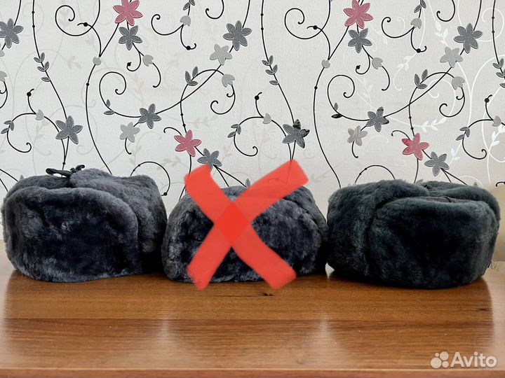 Шапка ушанка военная новая 60 размер