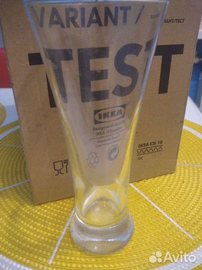 Бокалы. стопки IKEA наборы. листайте