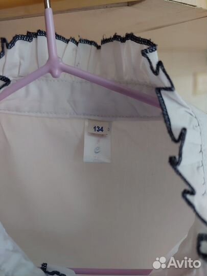 Школьная рубашка 134