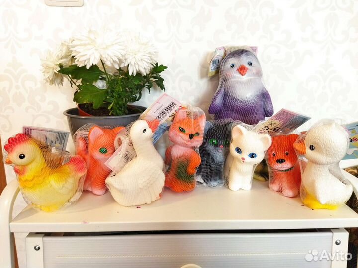 Игрушки резиновые Российского производства, новые