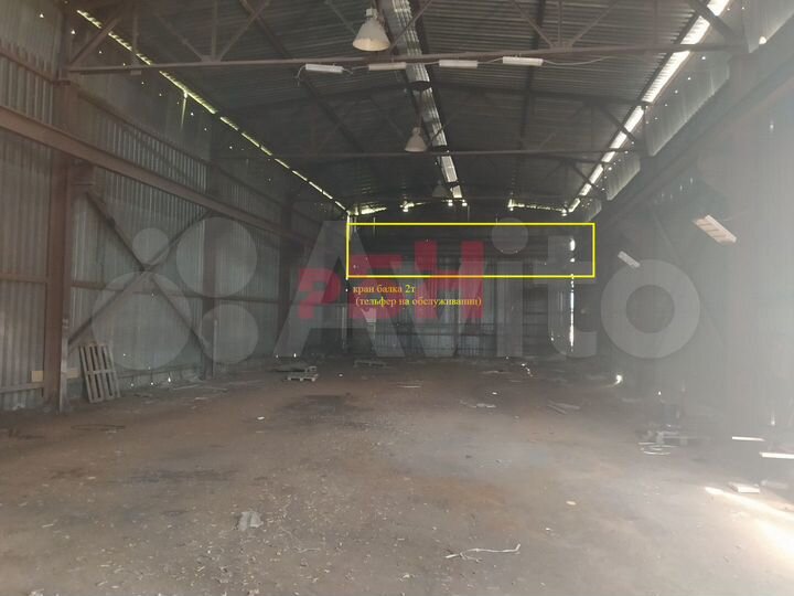 Склад холодны 420 м2 кр.балка 3т