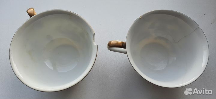 Бой винтажного фарфора