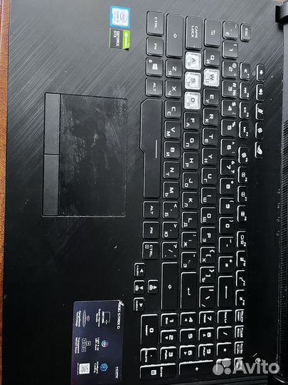 Игровой ноутбук asus rog strix