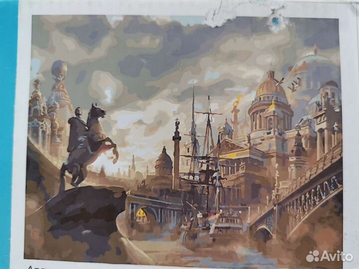 Картина по номерам новая