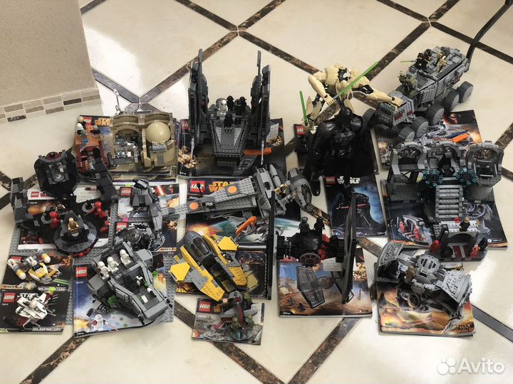 Lego Star wars 75035 75093 75104 75082 74101 75050