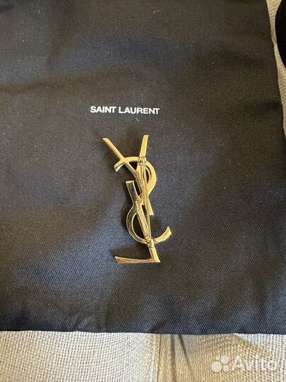 Брошь YSL Saint Laurent новая оригинал