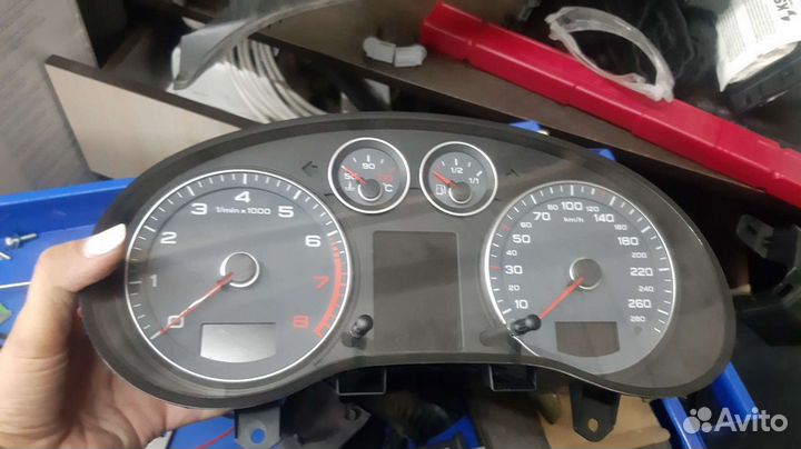 Щиток приборов ауди а3 8р рест.2