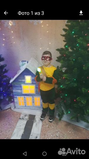 Новогодний костюм черепашки ниндзя