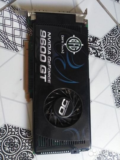 Видеокарта 9600gt 1gb