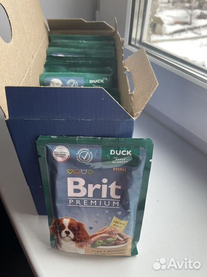 Паучи для миниатюрных собак Brit Premium