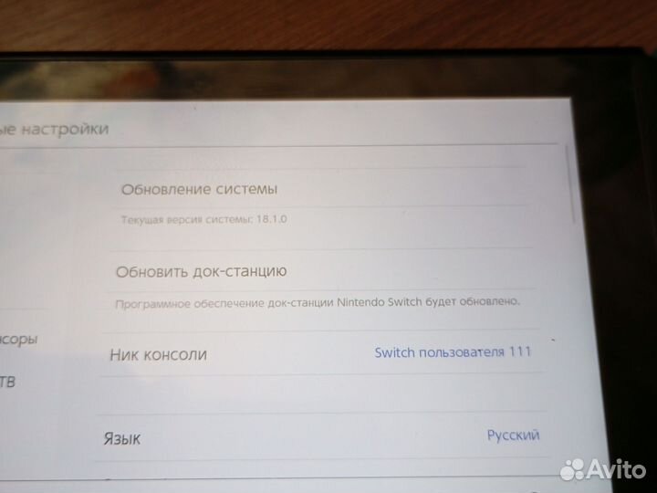 Nintendo switch прошитая