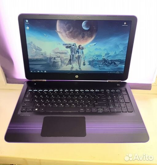 Игровой HP AMD A9-9410/6GB/R7 440/подсветка