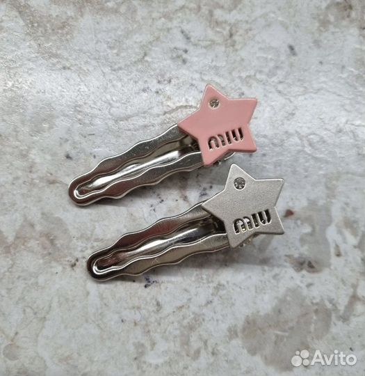 Заколки miu miu новые