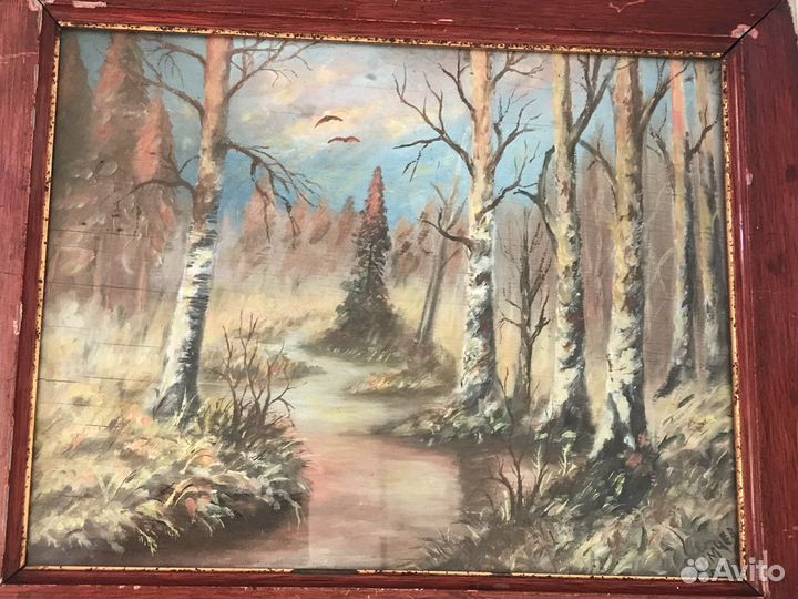Картина маслом 1938 год