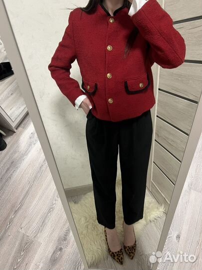 Твидовый жакет Zara