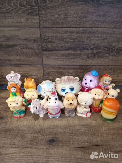 Резиновые игрушки СССР