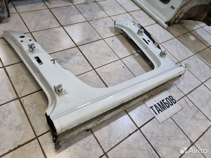 Правый порог со стойкой фольксваген поло седан 16