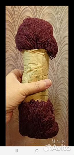 Пряжа для вязания ч/ш СССР