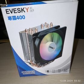 Кулеры Evesky 4 трубки RGB (новые)