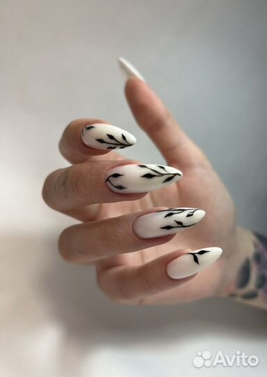Покрытие гель-лак и наращивание ногтей