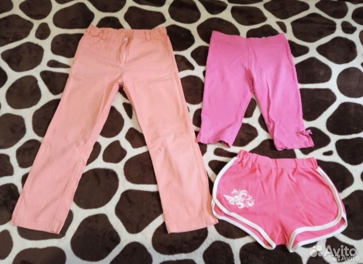 Одежда на девочку 4;5;6 лет пакетом