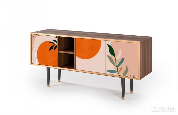 Тв-тумба T5 - Орех - Artwork