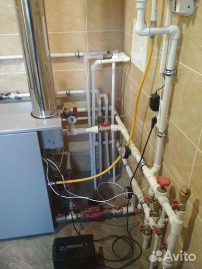 Водоочистка, отопление, водоподведение, канализаци