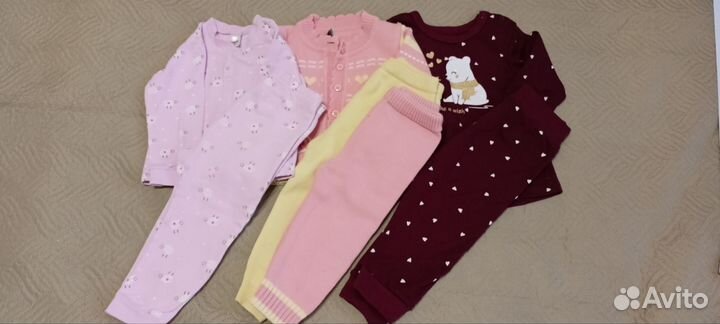 Вещи пакетом на девочку 86-92