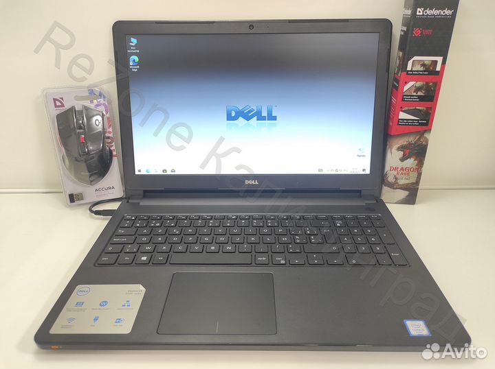 Ноутбук Dell, 4 ядра, 8GB, SSD, Гарантия