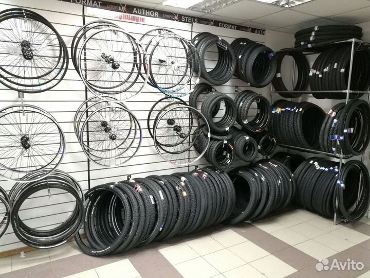 Велопокрышки И запчасти