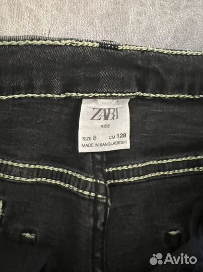 Джинсы zara на мальчика 128